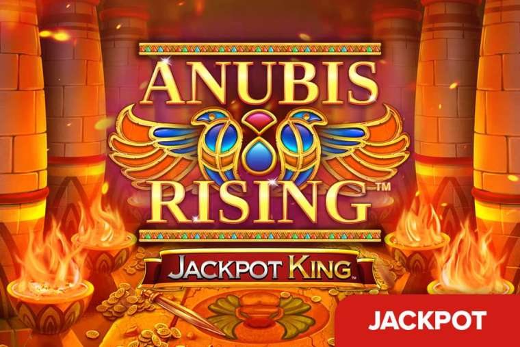 Play Anubis Rising Jackpot King pokie NZ