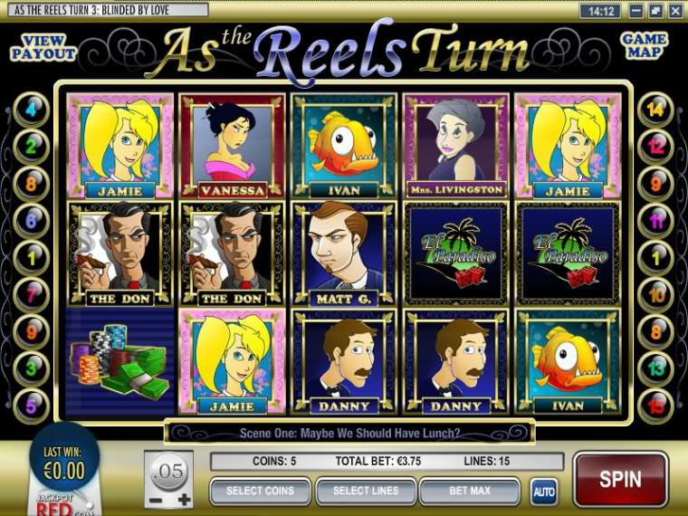Play As the Reels Turn 3. Blinded by Love pokie NZ