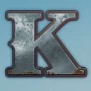 K symbol in Wild Wild Horses pokie