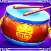 Drum symbol in Lucky New Year Tiger Treasures pokie