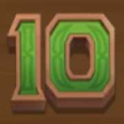 10 symbol in Leprechaun's Vault pokie