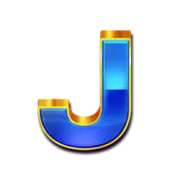 Symbol J symbol in Late Night Win pokie
