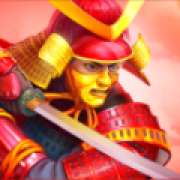 Samurai symbol in Rising Samurai: Hold and Win pokie