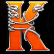 K symbol in Origins Of Lilith 10 Lines pokie
