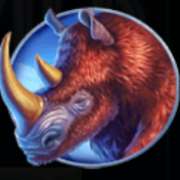 Rhinoceros symbol in Mammoth Rampage pokie
