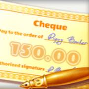 Bankin' Bacon: A golden check