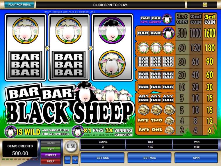 Play Bar Bar Black Sheep pokie NZ