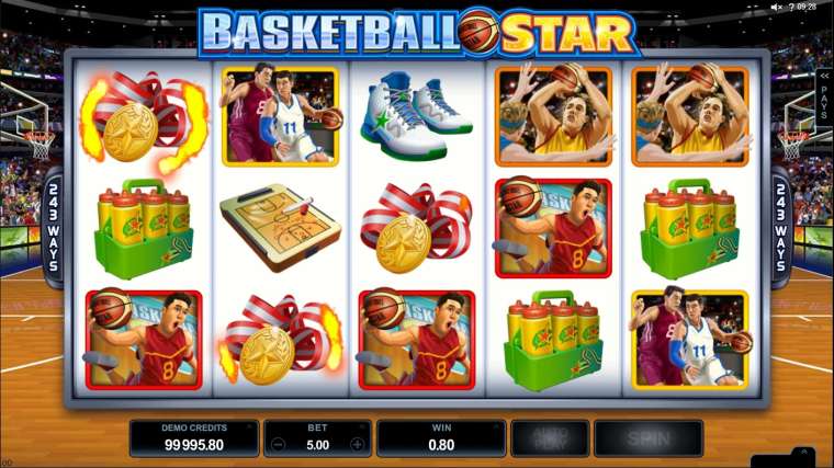 Play Basketball Star pokie NZ