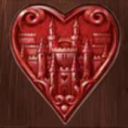 Hearts symbol in Court Of Hearts pokie