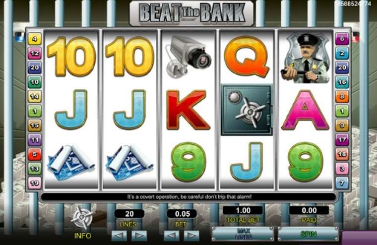 Play Beat the Bank pokie NZ