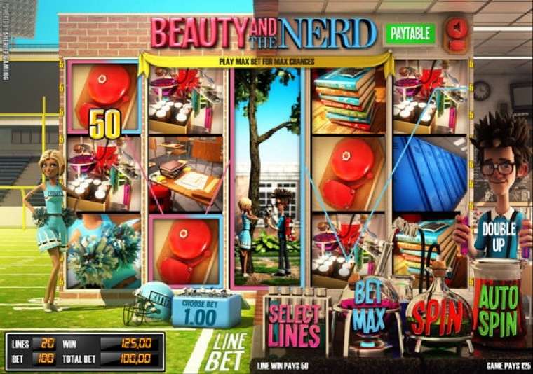 Play Beauty and the Nerd pokie NZ