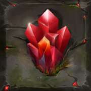 Red Crystals symbol in Mega Masks pokie
