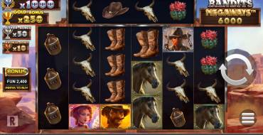 Big Bucks Bandits Megaways: Slot machine