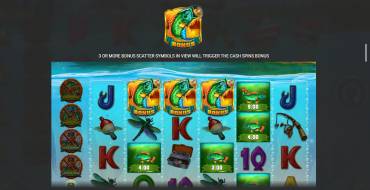 Big Catch Even Bigger Bass: Free spins and/or respins