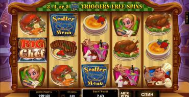 Big Chef: Winnings