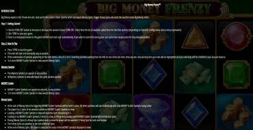 Big Money Frenzy: Rules