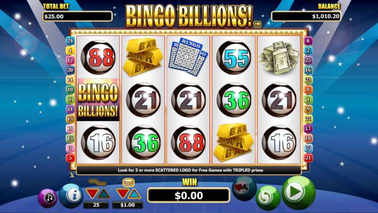 Play Bingo Billions! pokie NZ