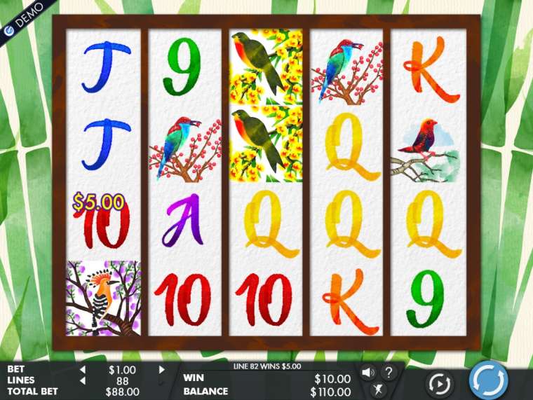 Play Birds and Blooms pokie NZ