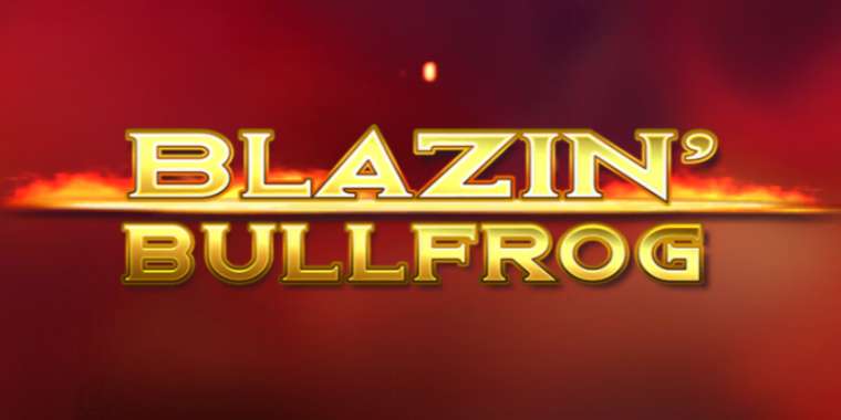 Play Blazin Bullfrog pokie NZ