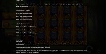 Blazing Spirit Hold and Win: Rules