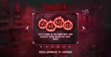 Blood Club: Unique features