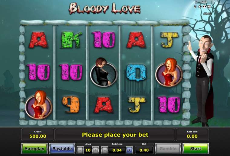 Play Bloody Love pokie NZ