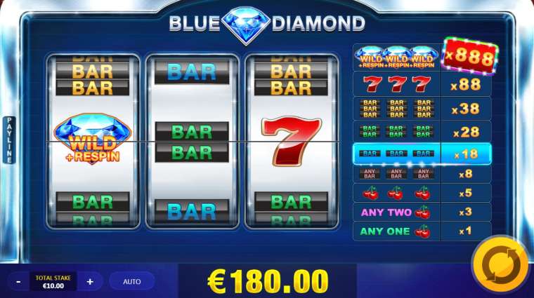 Play Blue Diamond pokie NZ