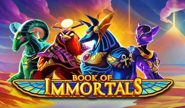 Play Book of Immortals pokie NZ