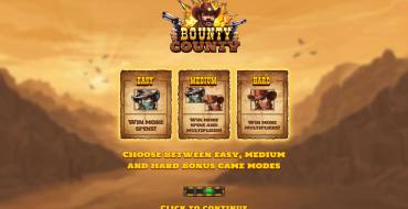 Bounty County: Unique features