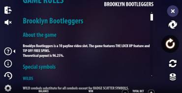 Brooklyn Bootleggers: Rules