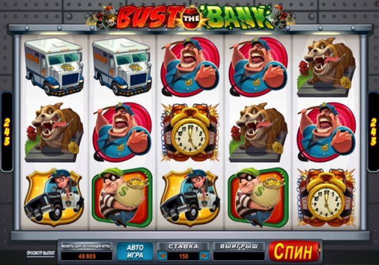 Play Bust the Bank pokie NZ