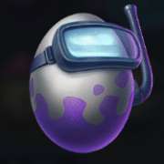 Purple egg symbol in Jurassic Party pokie