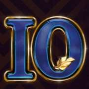 10 symbol in Gods of Troy pokie