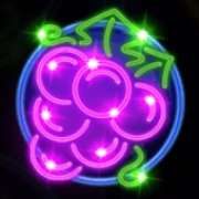 Grapes symbol in Glowing Fruits pokie