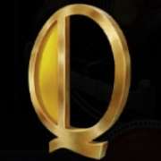Q symbol in Gangster's Gold On The Run pokie