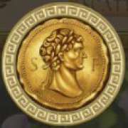 Coin symbol in Glory of Rome pokie