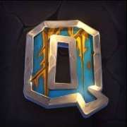 Q symbol in Gold Digger Megaways pokie