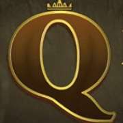 Q symbol in Mines of Gold pokie