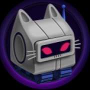 Robot symbol in Cosmo Cats pokie