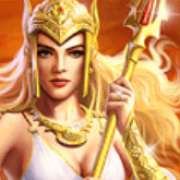 Athena symbol in 2 Gods: Zeux VS Thor pokie
