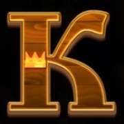 K symbol in Baba Yaga Tales pokie