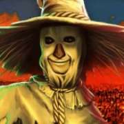 Scarecrow symbol in Emeralds of Oz pokie