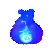 Symbol Fire (blue) symbol in Nine Tails pokie