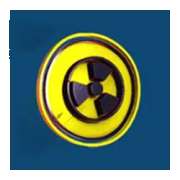 Radiation Symbol symbol in Bomb Runner pokie