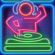 DJ symbol in Dance Party pokie