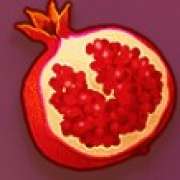 Pomegranate symbol in Tiki Fruits Totem Frenzy pokie