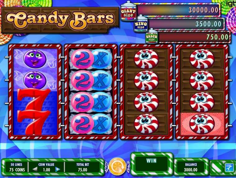 Play Candy Bars pokie NZ