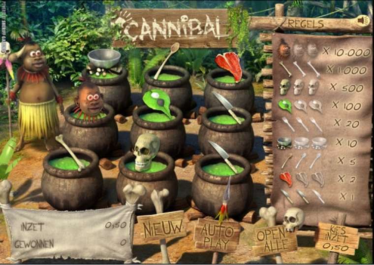 Play Cannibal pokie NZ
