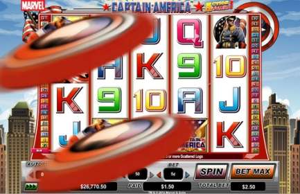 Captain America – Action Stacks by Cryptologic NZ