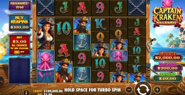 Captain Kraken Megaways: Slot machine